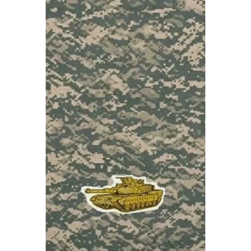 1/1000th oz US Army Tank w/ Eagle .9999 Gold Medal in Card
