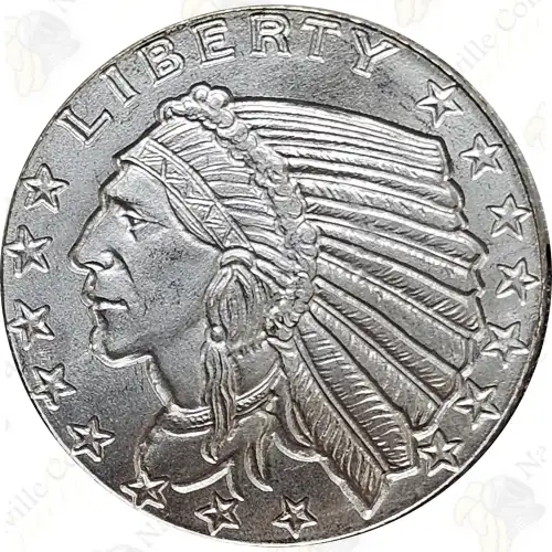 1/10oz Generic Silver Round (6)