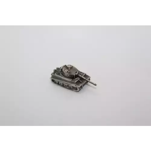 1:200 Scale .999 silver Tiger I tank model