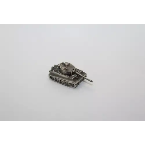 1:200 Scale .999 silver Tiger I tank model