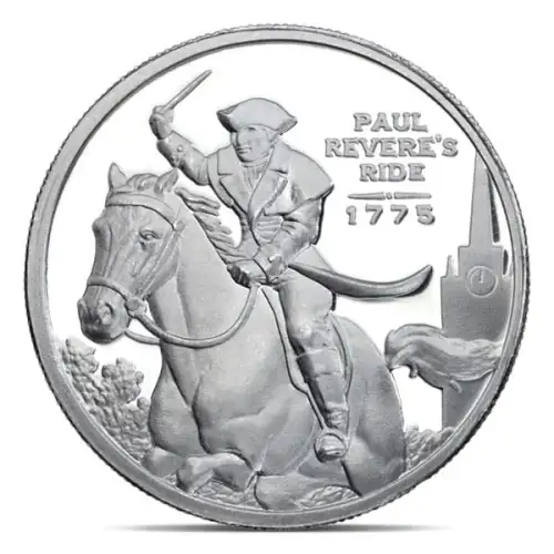 1/2oz Paul Revere .999 Silver Round
