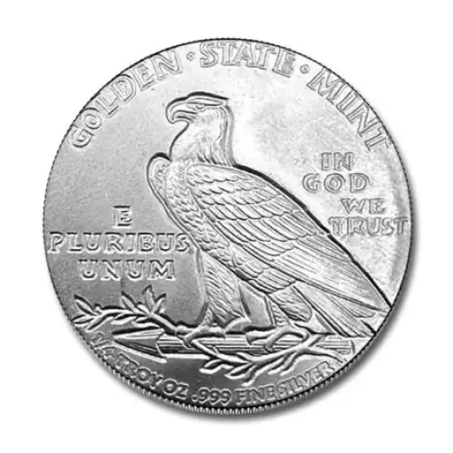 1/4 oz GSM Incused Indian .999 Silver Round (2)