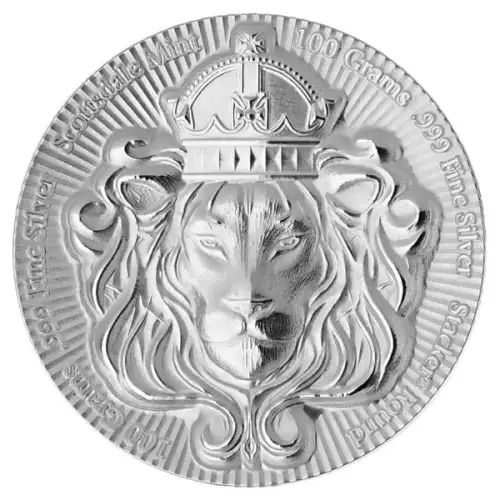 100g Scottsdale .999 Silver Stacker Round  (3)