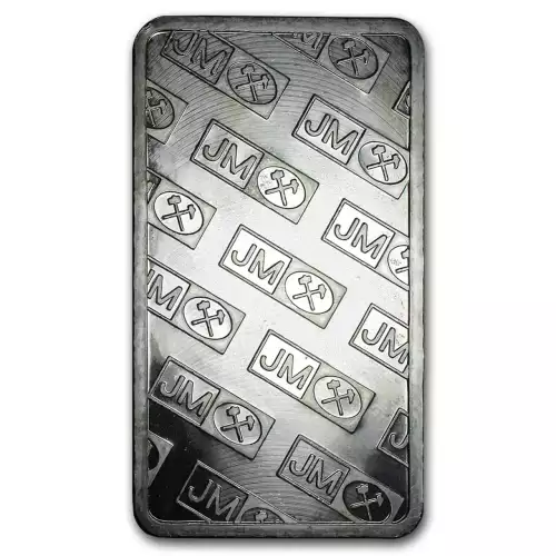 100oz Johnson Matthey Silver Bar - Pressed R Series W/ Box (3)