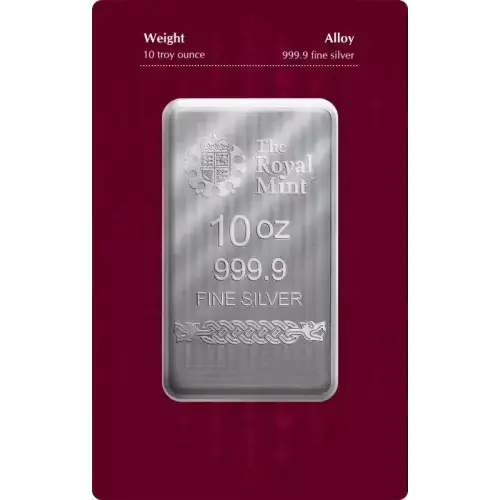 10oz Germania Mint & Royal Mint Norse Gods Thor .9999 Silver Bar in Assay (2)