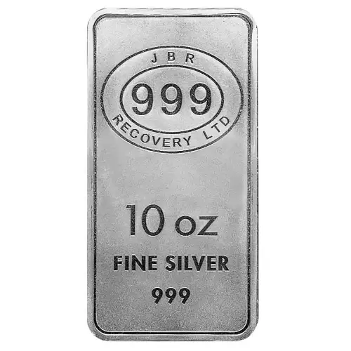 10oz JBR .999 Silver Bar