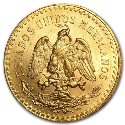 1928 Mexico 50 Pesos Gold Coin