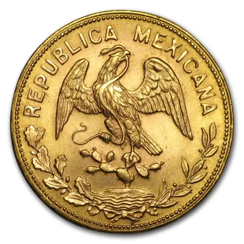 1957 Mexico Gold 10 Peso Constitution Centennial BU (2)
