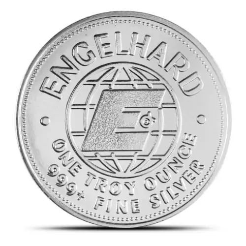 1982 1 oz Engelhard Prospector .999 Silver Round (2)