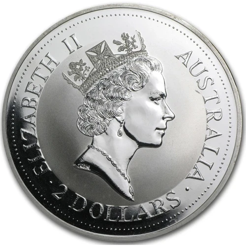 1992 2oz Australian Perth Mint Silver Kookaburra (2)