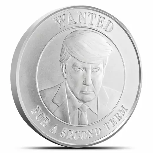 1oz .999 Silver Donald Trump Mugshot 