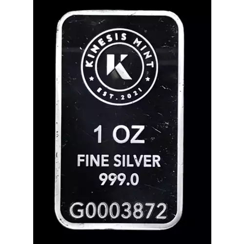 1oz .999 Silver Kinesis Mint Lady Justice Bar (2)