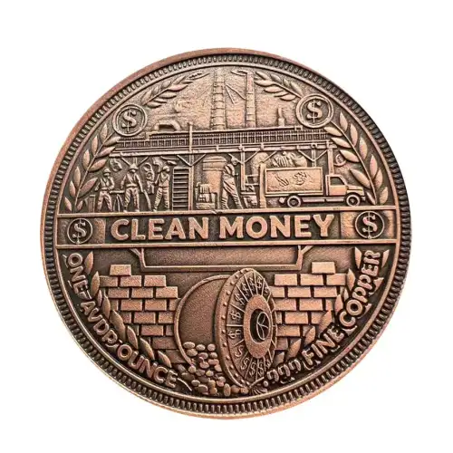 1oz Antiqued Dirty Hands Clean Money Copper Round (3)