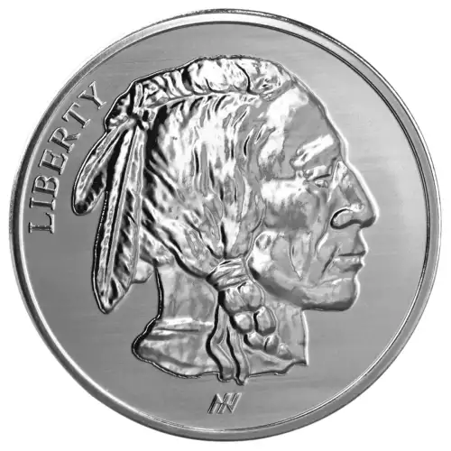 1oz Asahi Reverse Proof .999 Silver Buffalo Rounds (2)