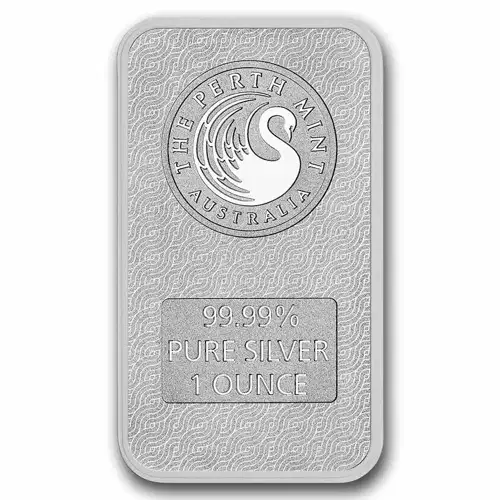 1oz Australia Perth Mint Lunar Year of the Snake .9999 Silver Bar