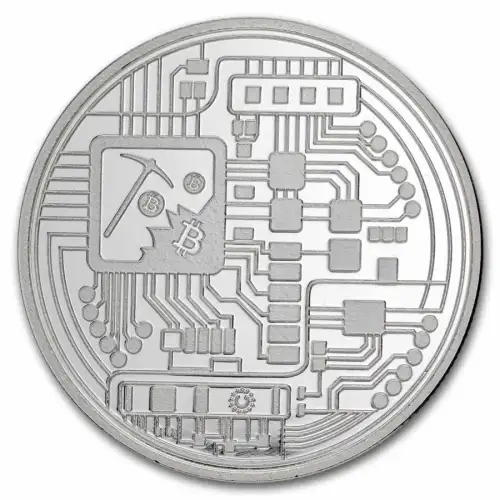 1oz Bitcoin .999 Silver Coin (2)