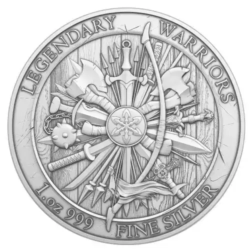 1oz Legendary Warriors Series 