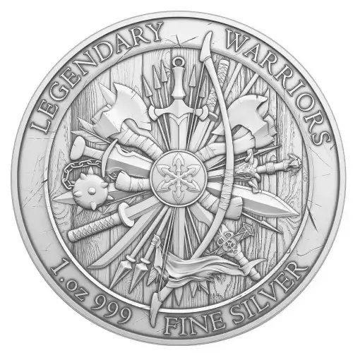 1oz Legendary Warriors Series 