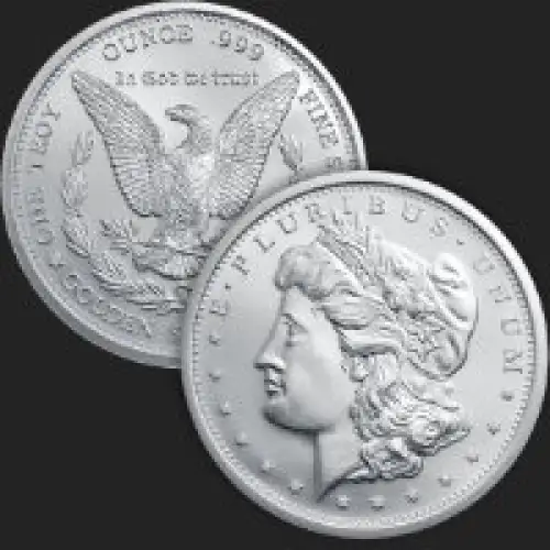 1oz Morgan .999 Silver Round  (3)