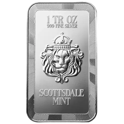 1oz Scottsdale Mint Christian Flag Colorized .999 Silver Bar (2)
