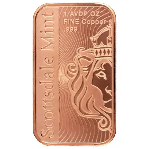 1oz Scottsdale Mint Vortex .999 Copper Bar (2)