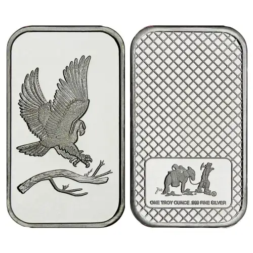 1oz  SilverTowne .999 Silver Eagle Bar