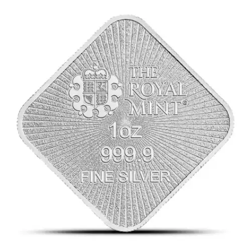 1oz UK Royal Mint Britannia and Liberty .9999 Silver BU Bar (2)