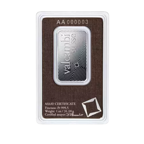 1oz Valcambi Minted Platinum Bar (4)