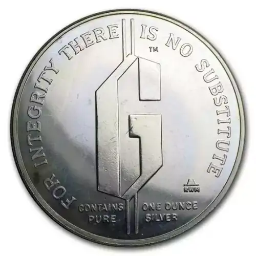 1oz Vintage Gold Standard Corp Silver Round (Random Year)