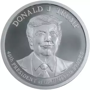 2 OZ Donald J Trump GSM .999 Silver Round