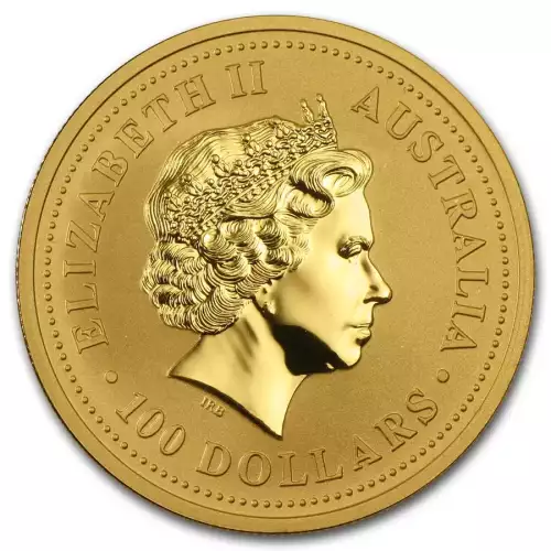2000 1oz  Australian Perth Mint Gold Lunar: Year of the Dragon (2)