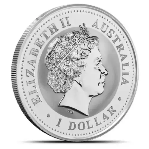 2003 1oz Australia Perth Mint Kookaburra .999 Silver Coin (2)