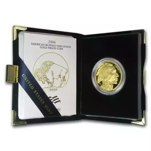2006 - 1oz Gold Buffalo  Proof - with Original Govt Packaging (2)