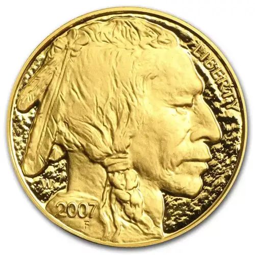 2007 - 1oz Gold Buffalo  Proof - with Original Govt Packaging (2)