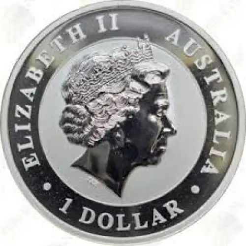 2013 1oz Australian Perth Mint Kookaburra w/ Snake Privy .999 Silver (2)