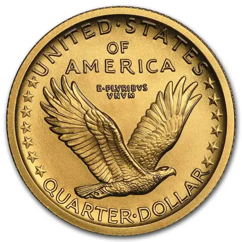 2016 1/4oz US Standing Liberty Centennial .9999 Gold Coin (2)