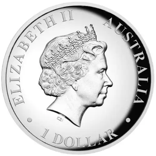 2016 1oz Australia Perth Mint KOALA HR Proof .999 Silver Coin  (2)