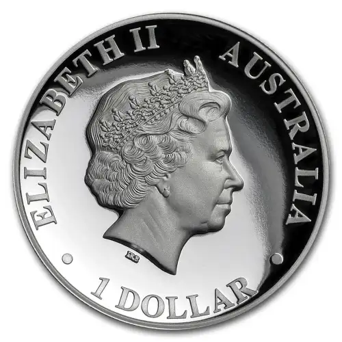 2017 1oz Australia Perth Mint KOALA HR Proof .999 Silver Coin  (2)
