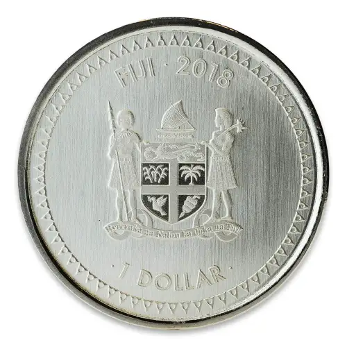 2018 1oz Fiji Mermaid Rising .999 Silver Coin (2)