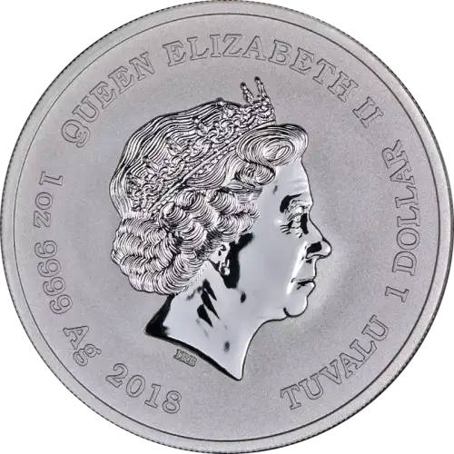 2018 1oz Tuvalu Marvel  