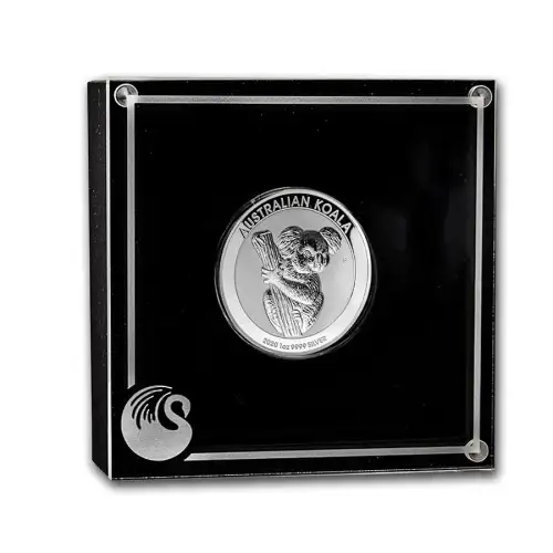 2020 1oz Australia Perth Mint KOALA HR Proof .999 Silver Incused Coin (2)
