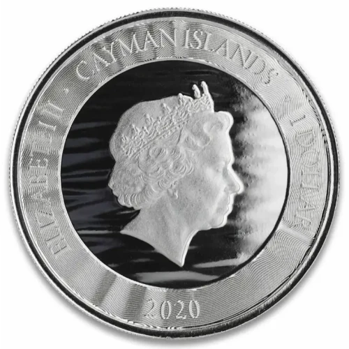 2020 1oz Scottsdale Mint Cayman Islands Marlin .999 Silver Coin (2)