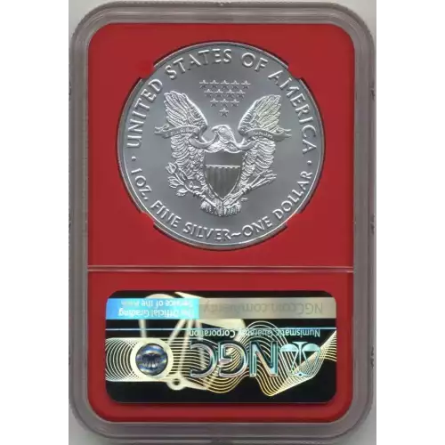 2020 (S)1oz Silver Eagle - NGC MS 70 Emergency Production From first 50 SF Boxes