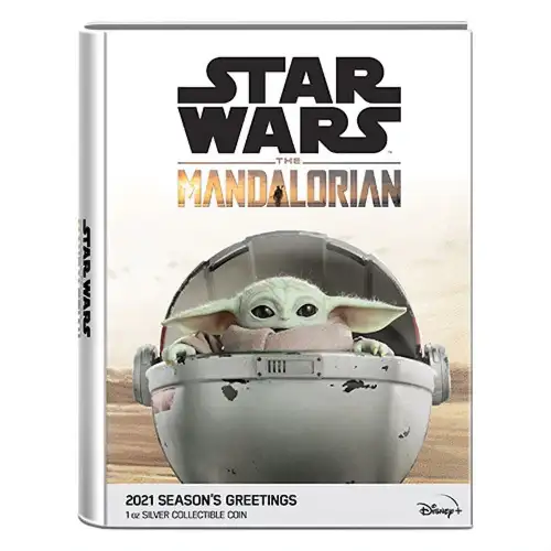 2021 1oz Niue Seasons Greetings: The Mandalorian .999 Silver Coin  (3)