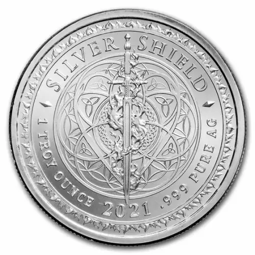 2021 1oz Silver Shield Don’t Tread on Me .999 Silver Round -  (2)