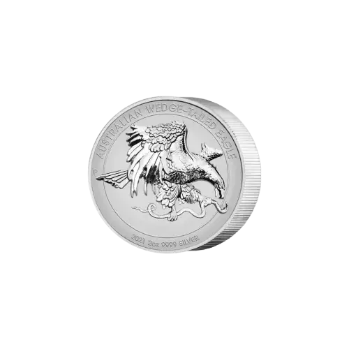 2021 2oz Australia Perth Mint Wedge Tailed Eagle UHR NGC Rev PF70 FDOI Mercanti  (2)