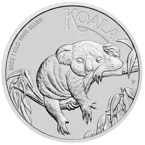 2022 1kg Australian Perth Mint .9999 Silver Koala  (2)