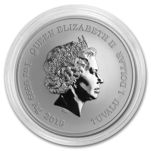 2022 1oz Tuvalu Black Flag Series 