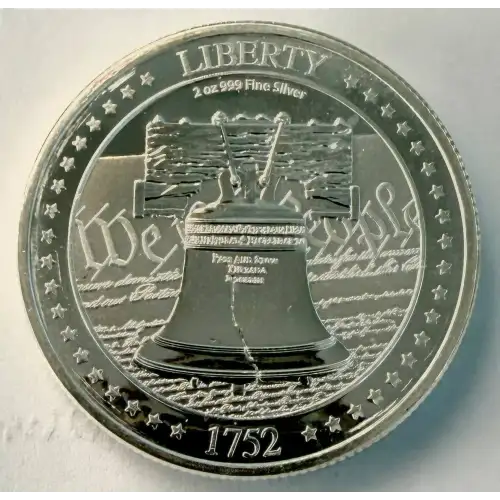 2022 2oz Niue Liberty: We The People .999 Silver Coin