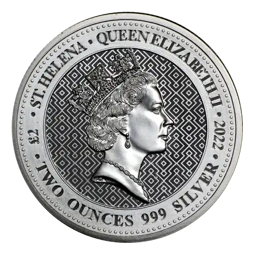 2022 2oz St. Helena Vincit Omnia Veritas .999 Silver Coin (2)